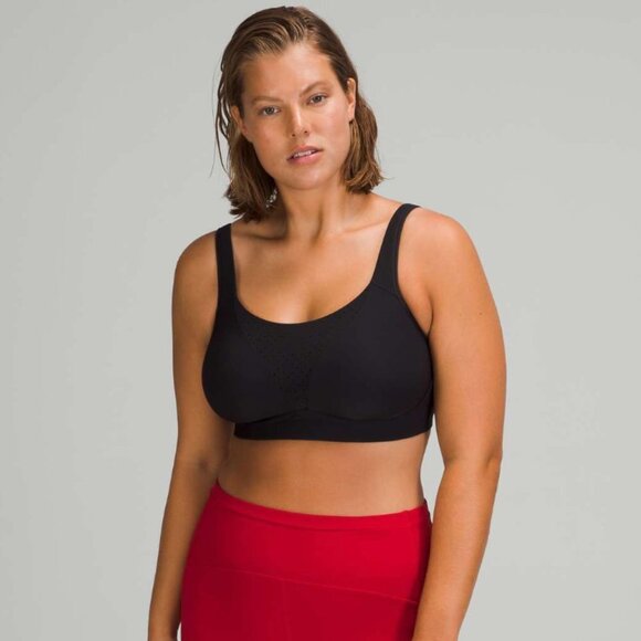 Lululemon Run Times Bra * High Support, B–E Cups 2021 Black 32E - Picture 1 of 6